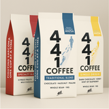 441 Coffee Explorer Pack – 3 Signature Blends to Discover (500g Bags)