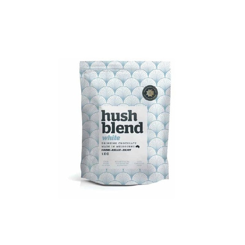 HBWC40-10 - Hush Blend Drinking Chocolate White – 1kg pouch